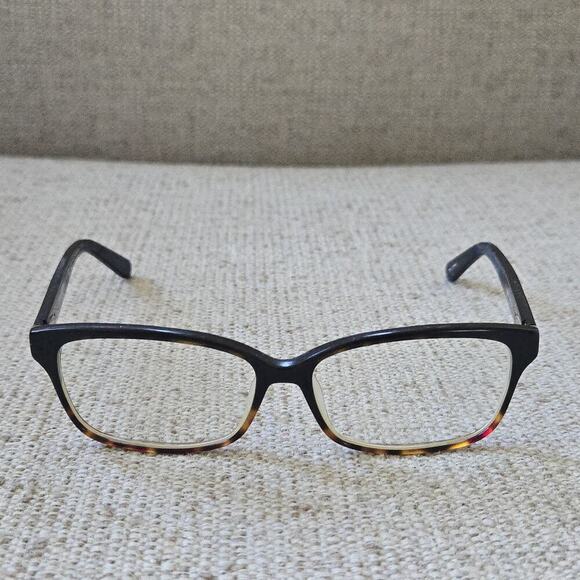 kate spade Accessories - Kate Spade Eyeglasses Sharla 01Q7 Tortoise Black Rectangular Frame 51-16-135